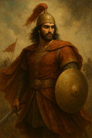 Portrait of the tragic hero Sohrab.